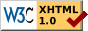Validación xhtml 1.0